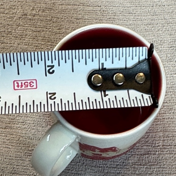 Starbucks China Mug - Red and Cream with Dragon Motif - Picture 4 of 5